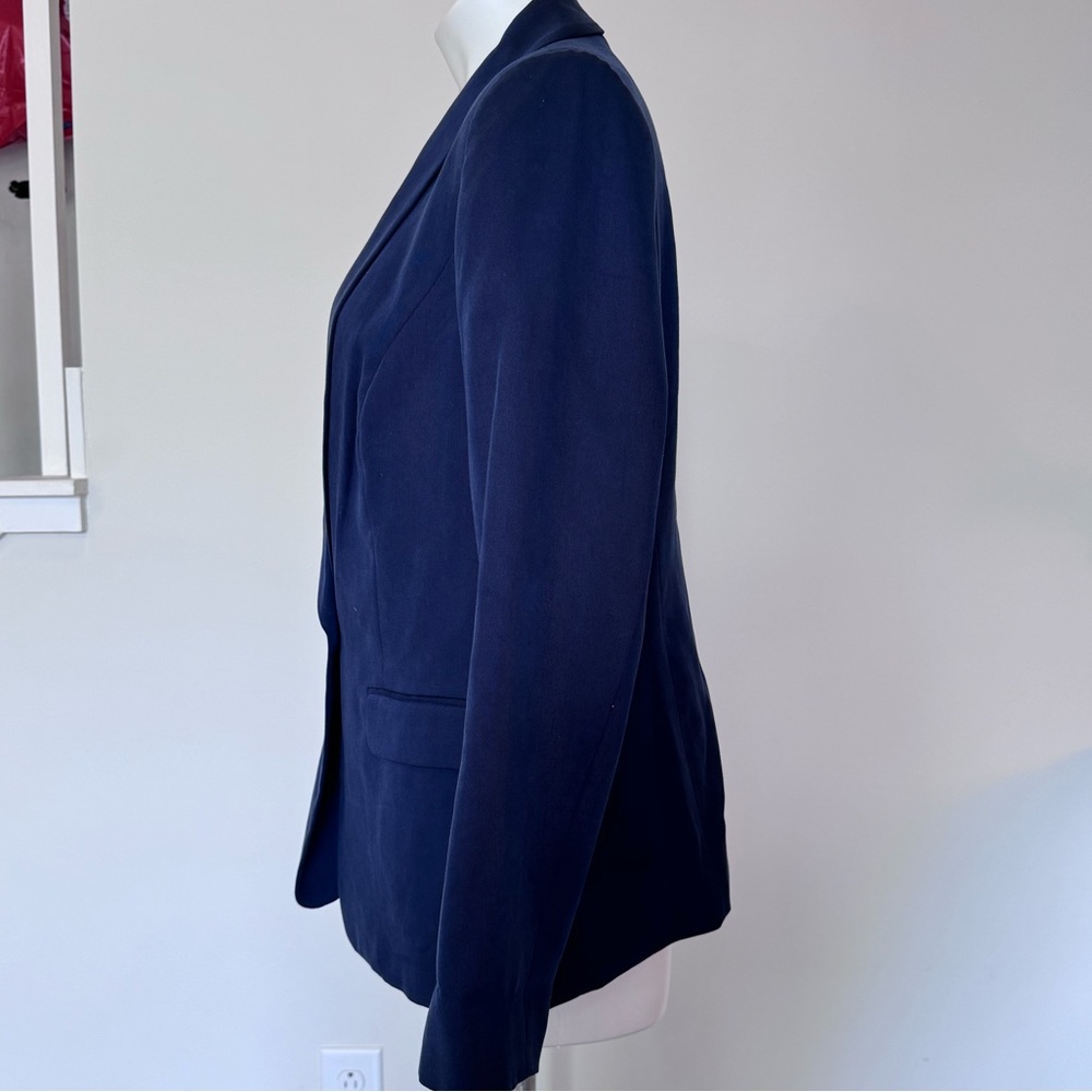 Boden Single Breast Navy Blazer Jacket - Picture 10 of 12
